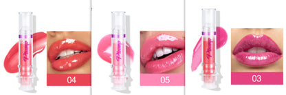 New Tube Lip Rich Lip Color Slightly Spicy Lip Honey Lip Glass Mirror Face Lip Mirror Liquid Lipstick - Abysaz Kollectionz