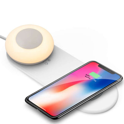 Wireless Phone Charger LED Desk Lamp Separated Magnetic Touch - Abysaz Kollectionz