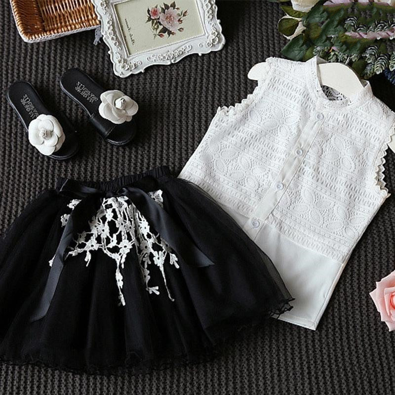 Kids Baby Girls Clothing Sets Summer TShirtsskirt Clothes Abysaz Kollectionz