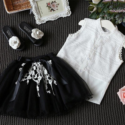 Kids Baby Girls Clothing Sets Summer TShirtsskirt Clothes Abysaz Kollectionz