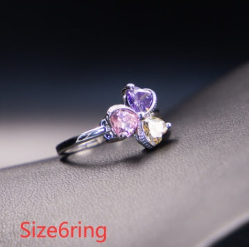 Clover Zircon Diamond Jewellery Set Women - Abysaz Kollectionz