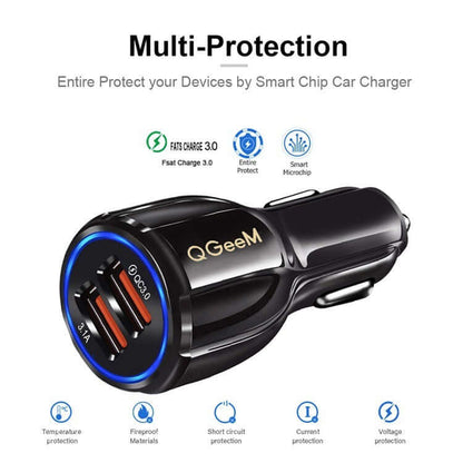 Smart Car Charger Abysaz Kollectionz